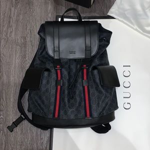 Gucci GG Supreme Pattern Backpack